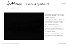 Tablet Screenshot of lockhavenmarina.com